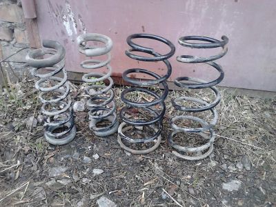 Лот: 4104087. Фото: 1. пружины Toyota Corsa EL4#. Ходовая, подвеска, рулевое управление