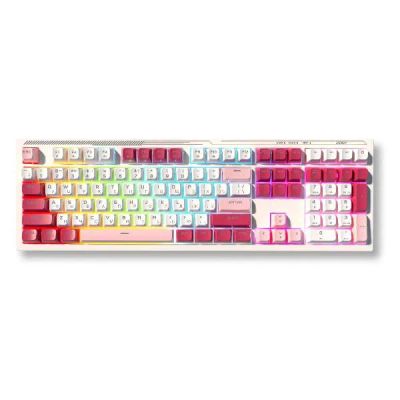 Лот: 25048338. Фото: 1. Игровая клавиатура Dendy Pink... Клавиатуры и мыши