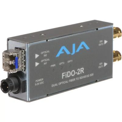 Лот: 25390477. Фото: 1. Конвертер AJA FiDO Dual-Channel... Шлейфы, кабели, переходники