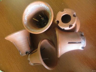 Лот: 13557327. Фото: 1. керамический горшок для неофинеттий... Кашпо, горшки, вазоны для цветов