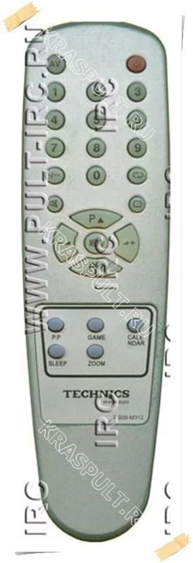 Лот: 16105490. Фото: 1. Пульт TECHNICS RS09-M312. Пульты ДУ