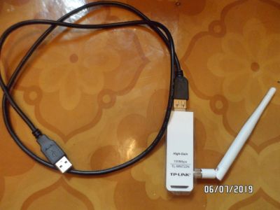Лот: 14014893. Фото: 1. Сетевые адаптеры Tp-Link TL-WN722N... WiFi, Bluetooth адаптеры