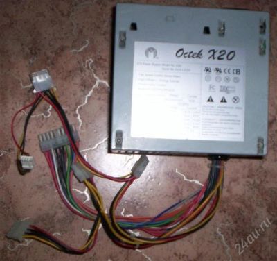 Лот: 1344379. Фото: 1. Блок питания Octek X20 неисправный... Корпуса, блоки питания