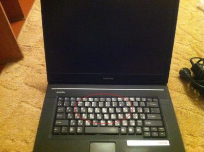 Лот: 3059088. Фото: 1. Неисправный ноутбук Toshiba Satellite... Ноутбуки