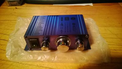 Лот: 3597112. Фото: 1. Усилитель A6 12V Mini Hi-Fi. Усилители, эквалайзеры
