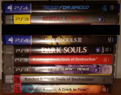 Лот: 12070588. Фото: 1. Продам диски для PS3 и PS4. Игры для консолей