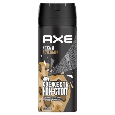 Лот: 24093644. Фото: 1. Дезодорант Axe, Кожа и печеньки... Уход за телом