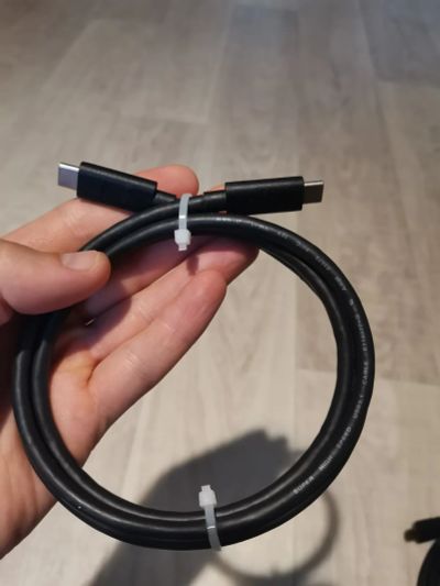 Лот: 19314885. Фото: 1. Кабель usb-c - usb-c 1 метр. Шлейфы, кабели, переходники