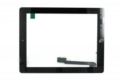 Лот: 6076707. Фото: 1. Тачскрин iPad 4 черный в сборе... Запчасти для планшетов