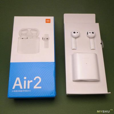 Лот: 15855564. Фото: 1. Xiaomi Mi Air 2 True Wireless... Наушники, гарнитуры