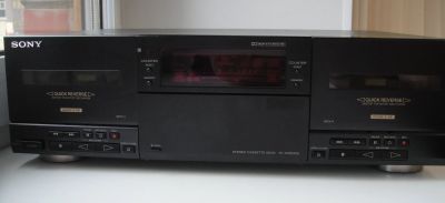 Лот: 19586936. Фото: 1. Кассетная дека SONY WR835S. Кассетные деки, магнитофоны