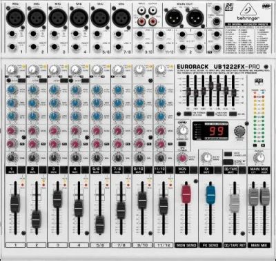 Лот: 11223160. Фото: 1. Behringer 1222 FX PRO. Микшеры, предусилители, микрофонные эффекты