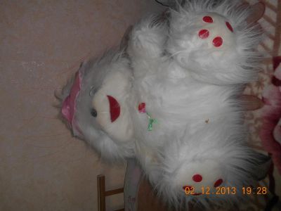 Лот: 3477629. Фото: 1. огромный заяц. Мягкие