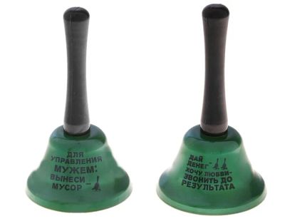 Лот: 3468502. Фото: 1. колокольчик "Для управления мужем... Сувенирные мелочи