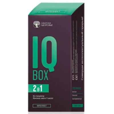 Лот: 12958256. Фото: 1. Витамины IQ Box / Интеллект -... Другое (красота и здоровье)