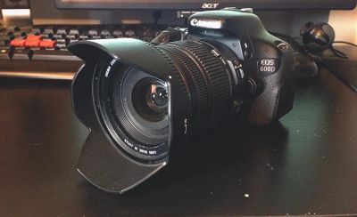 Лот: 3520537. Фото: 1. Canon EOS 600D + Sigma 17-50mm... Цифровые зеркальные