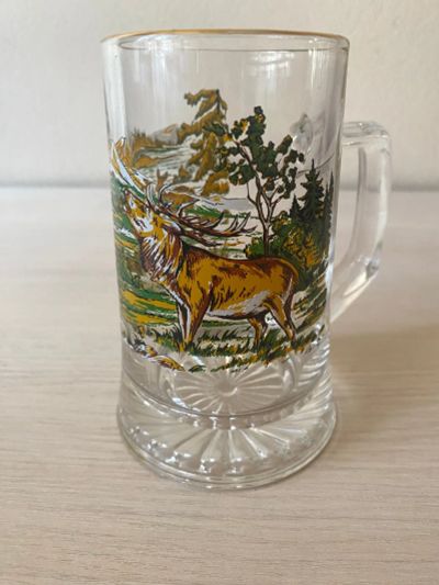 Лот: 23537043. Фото: 1. Кружка пивная с рисунком. Кружки, стаканы, бокалы