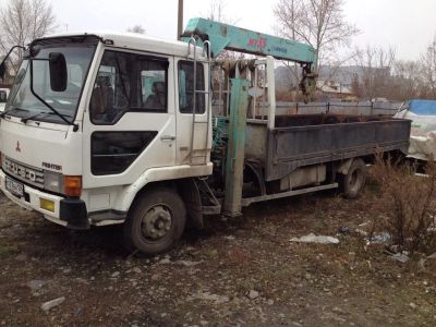 Лот: 6374277. Фото: 1. Mitsubishi Fuso борт+кран. Грузовики, автобусы, спецтехника