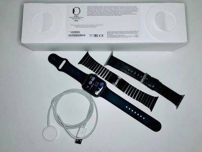 Лот: 19696253. Фото: 1. Apple watch 5 44mm. Смарт-часы, фитнес-браслеты, аксессуары