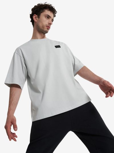 Лот: 25543881. Фото: 1. Футболка мужская FILA, Серый. Другое (спортивная одежда)