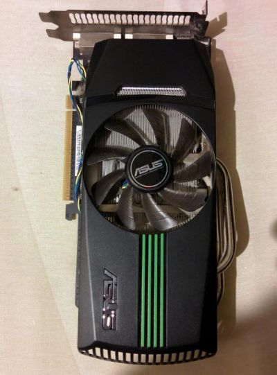 Лот: 6377046. Фото: 1. Видеокарта Asus Geforce gtx460. Видеокарты