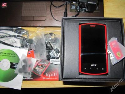 Лот: 1350499. Фото: 1. Acer Liqid E Ferrari Special Edition. Смартфоны