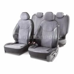 Лот: 14588615. Фото: 1. DIN-1505GA BK/D.GY Авточехлы из... Чехлы, коврики, оплетки руля