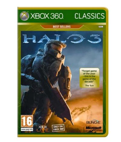 Лот: 8811445. Фото: 1. Игра HALO 3 для XBOX 360, лицензионный... Игры для консолей