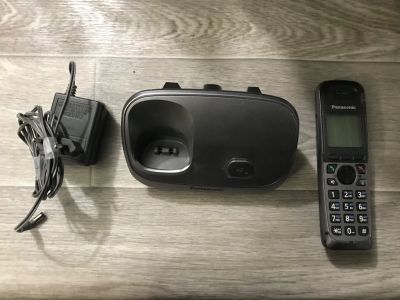 Лот: 15601864. Фото: 1. Радиотелефон Станция трубка Panasonic... DECT и радиотелефоны