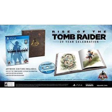 Лот: 12648615. Фото: 1. rise of the tomb raider artbook... Игры для консолей