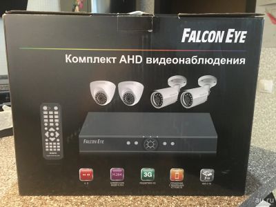 Лот: 12735996. Фото: 1. Комплект видеонаблюдения Falcon... Видеонаблюдение
