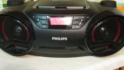 Лот: 3466859. Фото: 1. магнитола Philips, мини музыкальный... Музыкальные центры, магнитолы