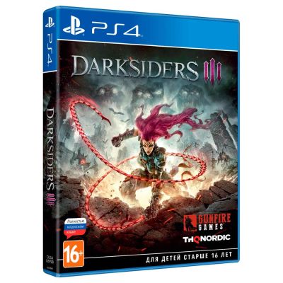 Лот: 24458738. Фото: 1. Игра для PS4 THQ Nordic Darksiders... Игры для консолей