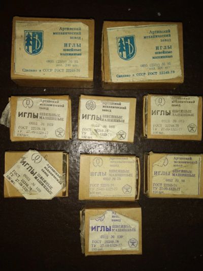 Лот: 16695416. Фото: 1. Иглы для швейных машинок. Швейная, вязальная