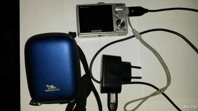 Лот: 9028371. Фото: 1. Продам фотоаппарат Samsung L100... Цифровые компактные