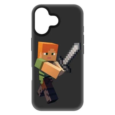 Лот: 25544355. Фото: 1. Чехол Krutoff Soft Case Minecraft... Чехлы, бамперы