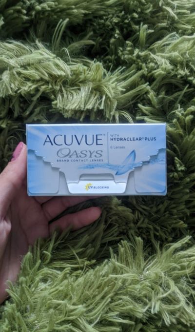 Лот: 21993960. Фото: 1. Линзы контактные acuvue oasys... Контактные линзы