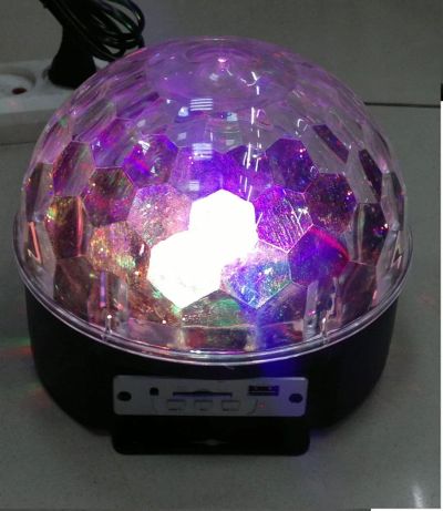 Лот: 4778164. Фото: 1. Диско шар с USB и SD. Световое оборудование