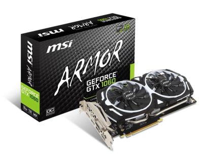 Лот: 11361320. Фото: 1. Видеокарта MSI GTX 1060 3Gb(Samsung... Видеокарты