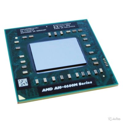 Лот: 6984302. Фото: 1. AMD A10-4600M Socket FS1 2.3 ГГц... Процессоры