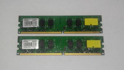 Лот: 6926301. Фото: 1. Память DDR2 4096 MB (2x2GB) Hynix... Оперативная память