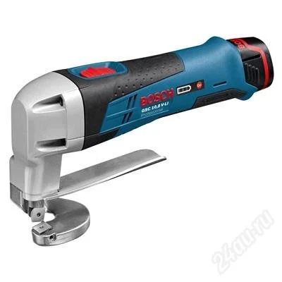 Лот: 1525115. Фото: 1. Ножницы аккумуляторные Bosch GSC... Электроинструмент
