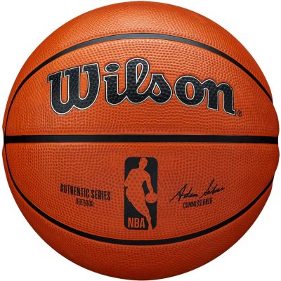 Лот: 23352479. Фото: 1. Мяч баскетбольный Wilson NBA Authentic... Мячи, ракетки, шайбы, клюшки