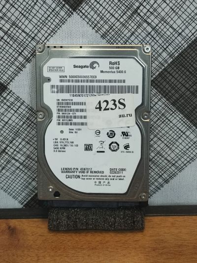 Лот: 20730629. Фото: 1. Жесткий диск SATA-II 2,5 Seagate... Жёсткие диски (HDD)