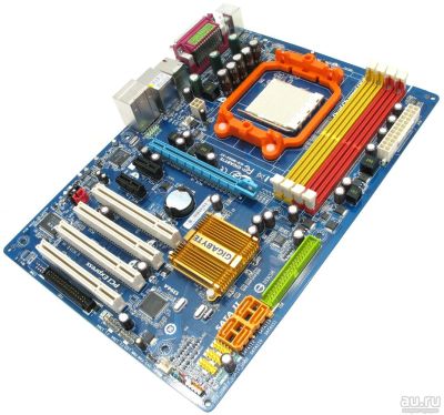 Лот: 17326225. Фото: 1. Материнская плата Gigabyte GA-M56S-S3... Материнские платы