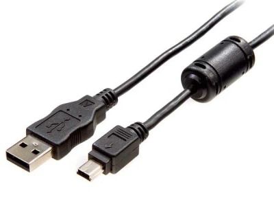 Лот: 17986386. Фото: 1. Кабель USB - miniUSB с фильтром... Дата-кабели, переходники