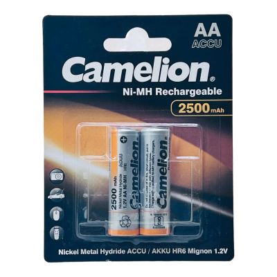 Лот: 22143968. Фото: 1. AKK CAMELION R06 AA NiMH (2500mAh... Батарейки, аккумуляторы, элементы питания