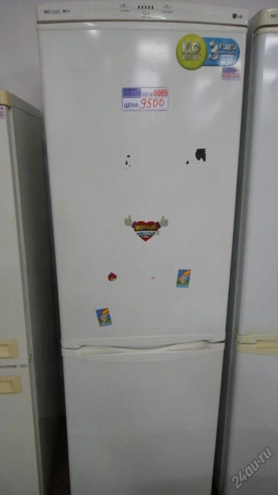 Лот: 5540969. Фото: 1. холодильник LG NO FROST лот №69... Холодильники, морозильные камеры