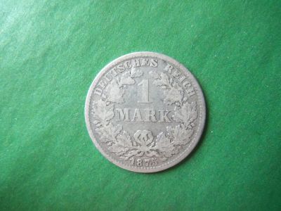 Лот: 19017482. Фото: 1. 1 марка Германия 1875 г.,серебро... Германия и Австрия