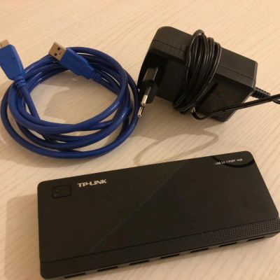 Лот: 11394493. Фото: 1. USB 3.0 7-port HUB TP-LINK. USB хабы